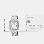 Enticer Men Quartz White Dial Analog Stainless Steel Watch MTP-B190D-7BVDF A2472