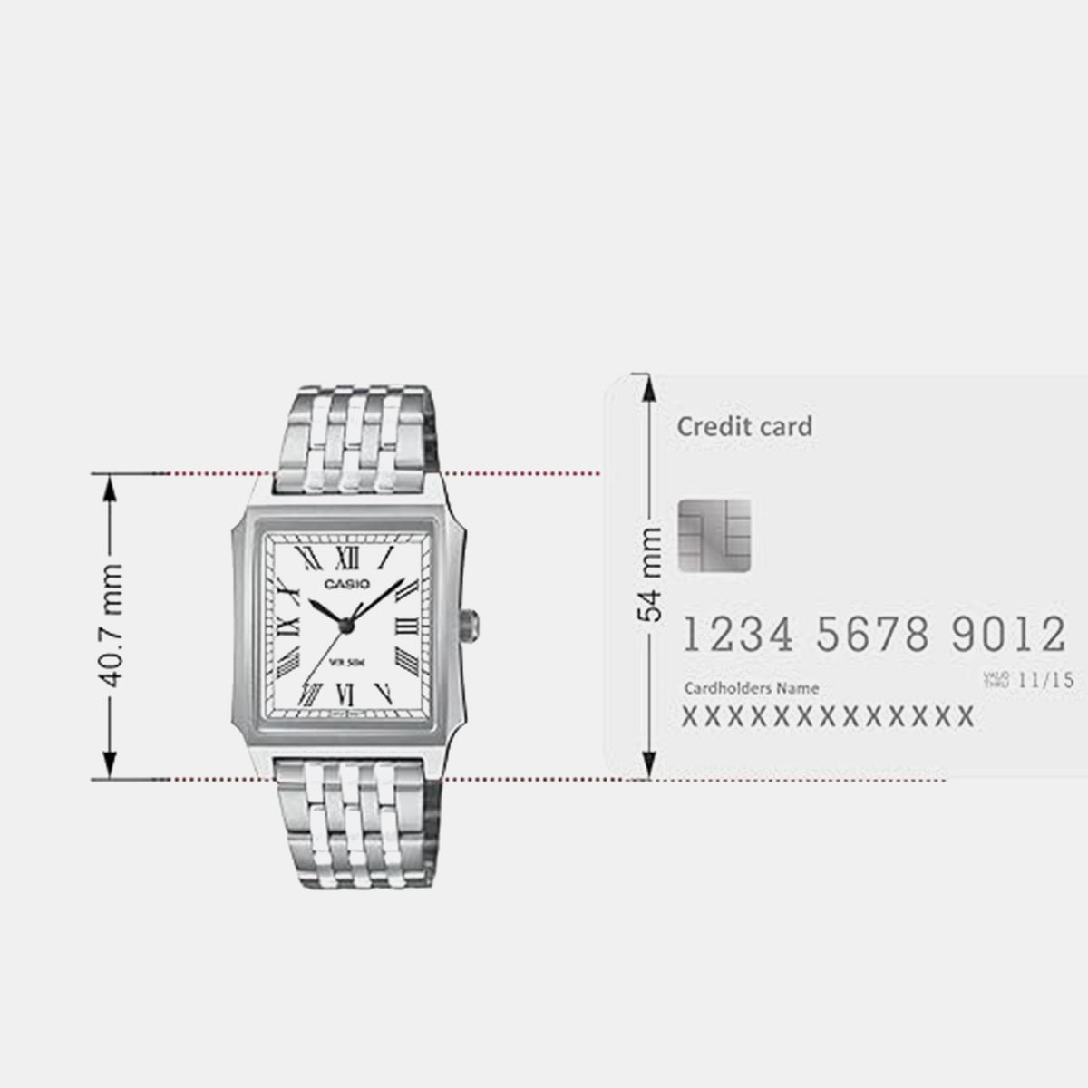 Enticer Men Quartz White Dial Analog Stainless Steel Watch A2472