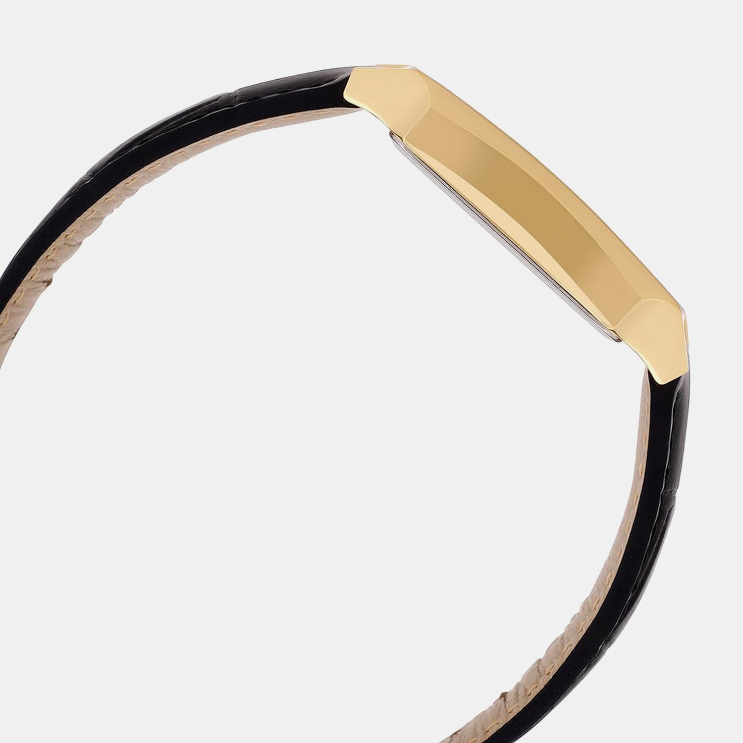 Enticer Men Quartz White Dial Analog Leather Watch MTP-B190GL-7BVDF A2473