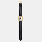 Enticer Men Quartz White Dial Analog Leather Watch MTP-B190GL-7BVDF A2473