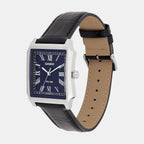 Enticer Men Quartz Blue Dial Analog Stainless Steel Watch A2474