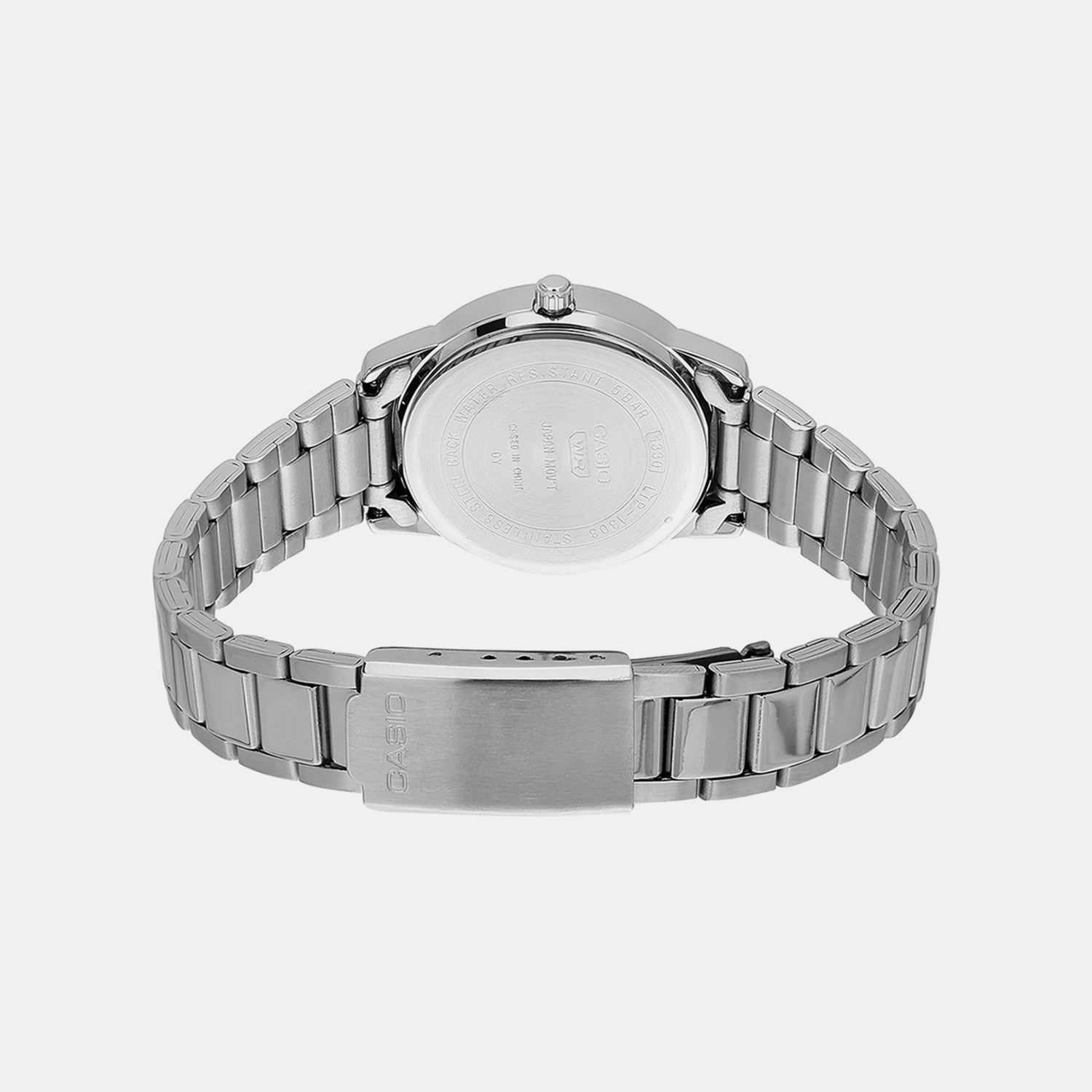 Enticer Women Quartz Blue Dial Analog Stainless Steel Watch A2476