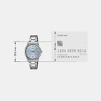 Enticer Women Quartz Blue Dial Analog Stainless Steel Watch A2476