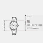 Enticer Women Quartz White Dial Analog Stainless Steel Watch A2478
