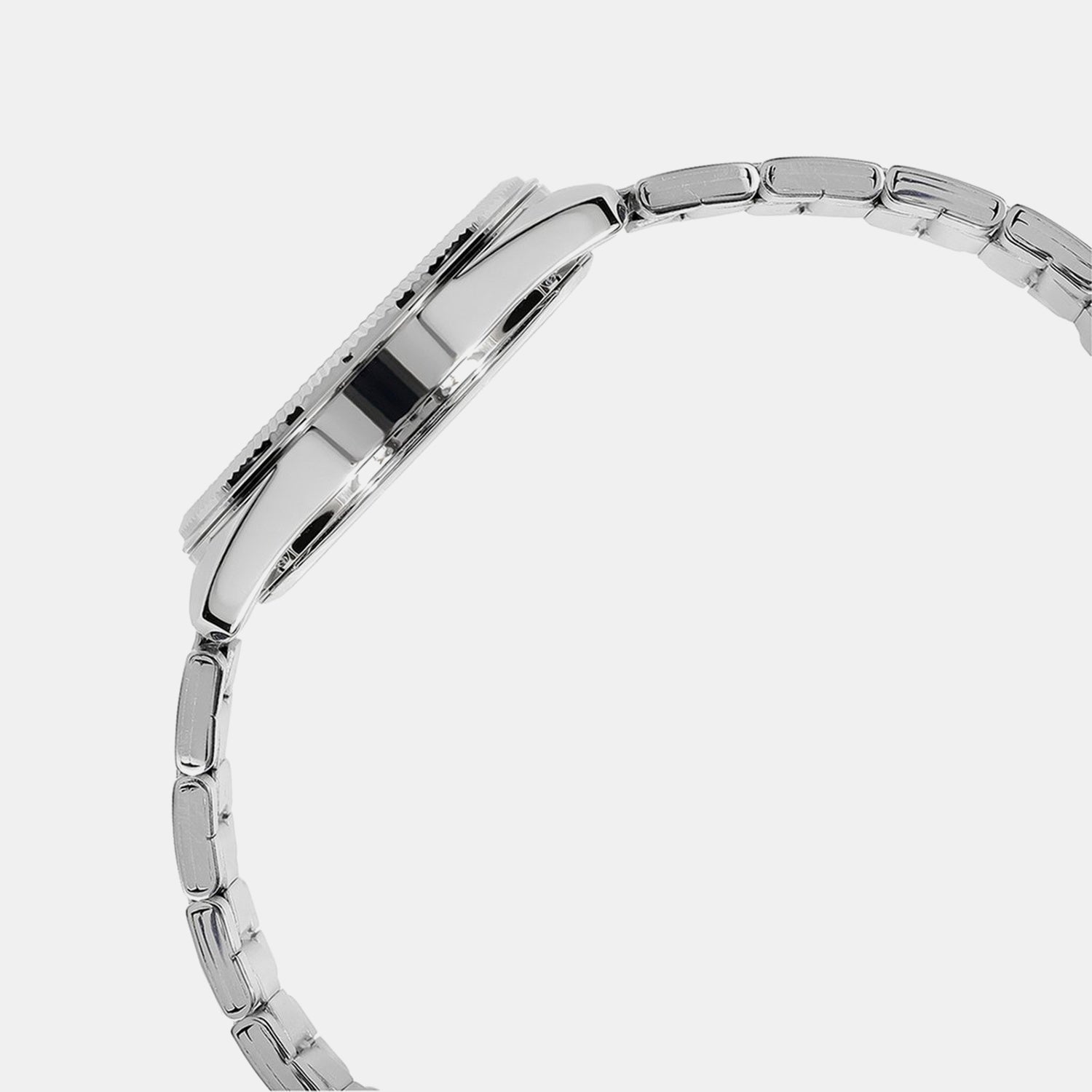 Enticer Men Quartz Navy Dial Analog Stainless Steel Watch MTP-1302DA-2A1VDF A2485