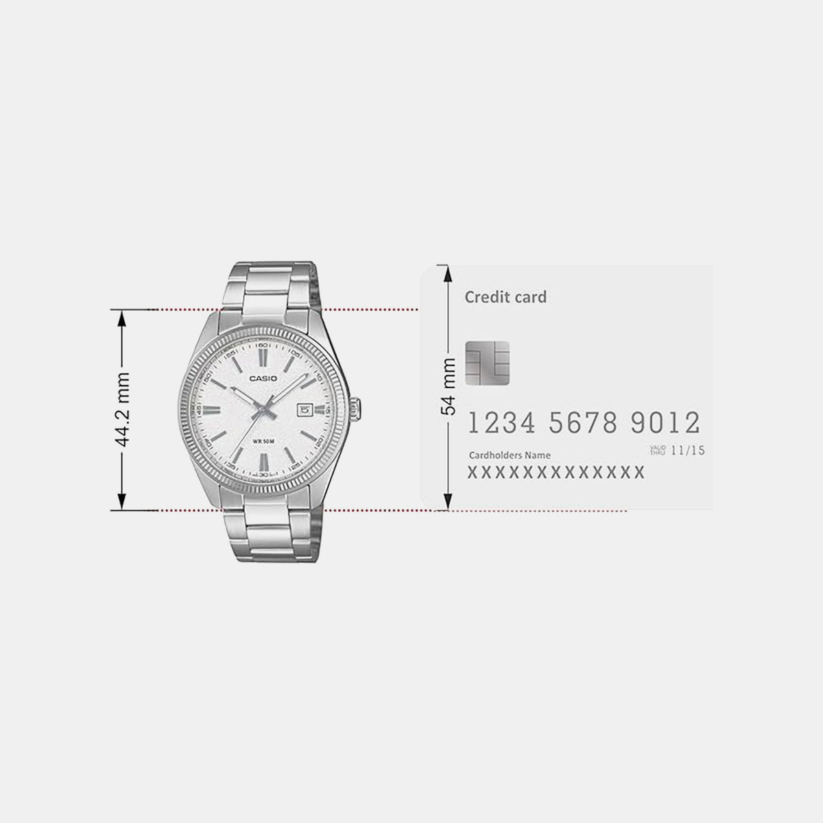 Enticer Men Quartz White Dial Analog Stainless Steel Watch A2488