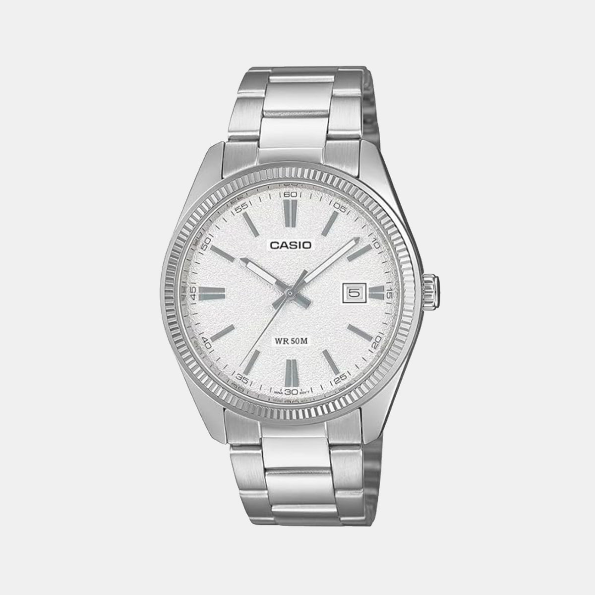 Enticer Men Quartz White Dial Analog Stainless Steel Watch A2488
