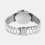 Women Quartz Black Dial Analog Stainless Steel Watch A2491