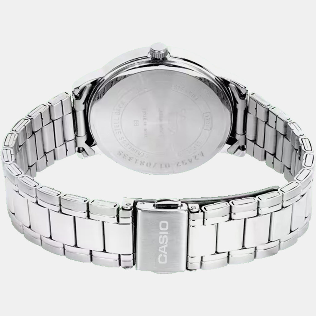 Women Quartz Blue Dial Analog Stainless Steel Watch A2492