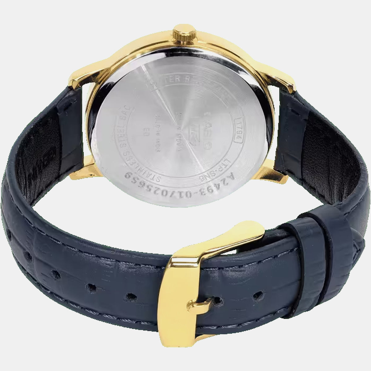 Enticer Women Quartz Blue Dial Analog Leather Watch A2493