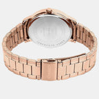 Women Quartz Grey Dial Analog Stainless Steel Watch A2497
