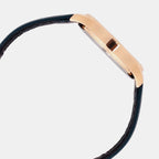 Enticer Women Quartz Rose Gold Dial Multi-Function Leather Watch A2500