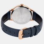 Enticer Women Quartz Rose Gold Dial Multi-Function Leather Watch A2500