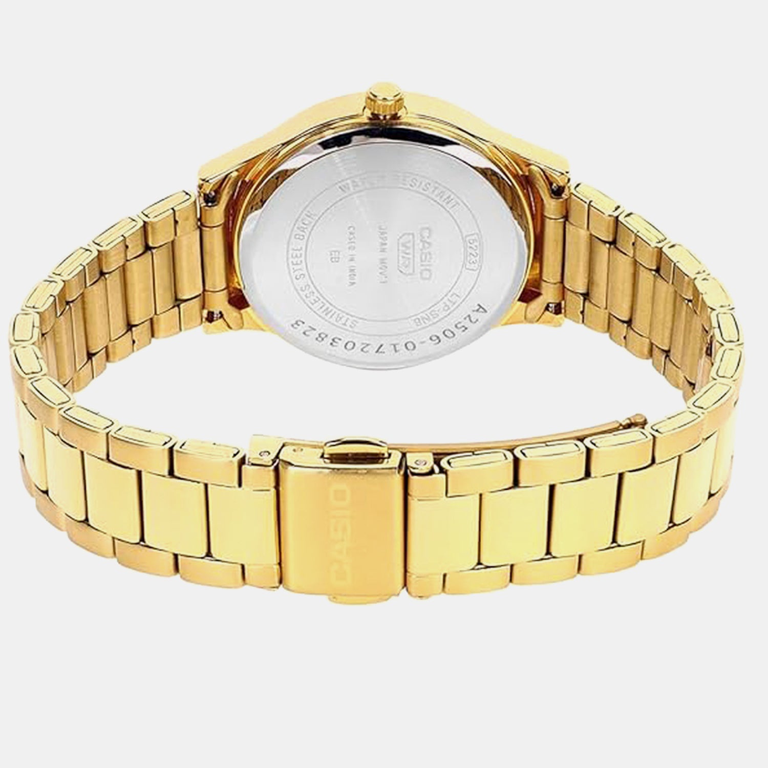 Women Quartz Green Dial Analog Stainless Steel Watch A2506