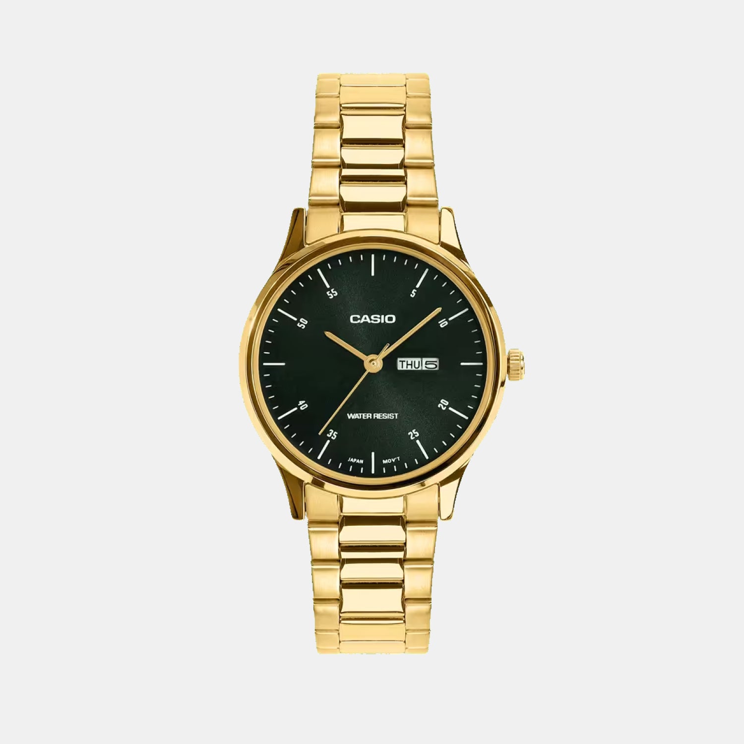 Women Quartz White Dial Analog Stainless Steel Watch A2506