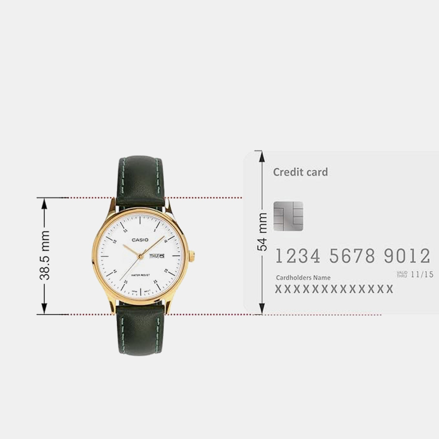 Women Quartz White Dial Analog Leather Watch A2507