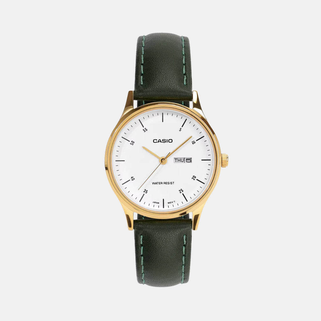Women Quartz White Dial Analog Leather Watch A2507