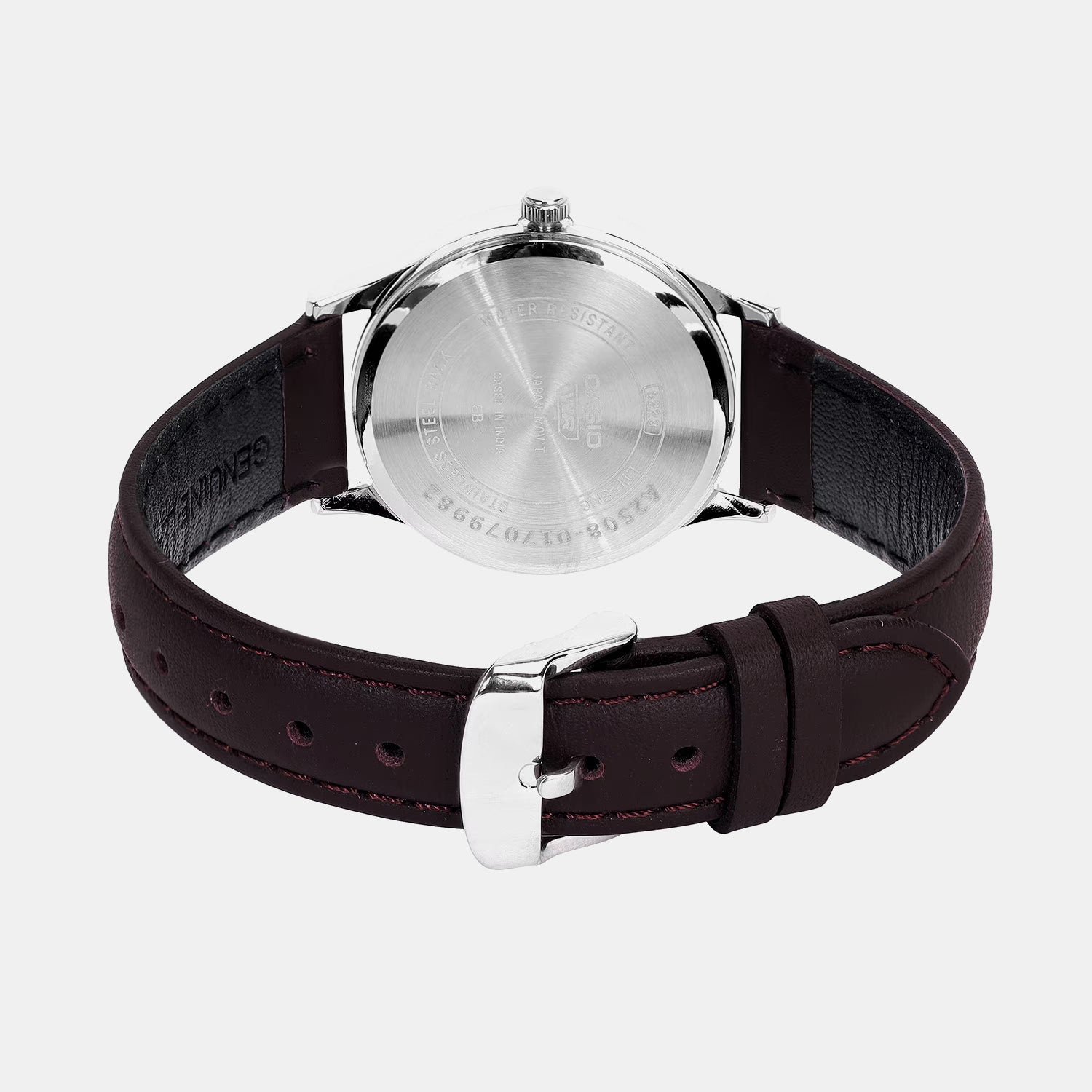 Women Quartz Blue Dial Analog Leather Watch LTP-SN8YL-2B A2508