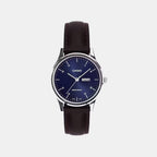 Women Quartz Blue Dial Analog Leather Watch LTP-SN8YL-2B A2508
