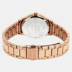 Women Quartz Black Dial Analog Stainless Steel Watch A2509