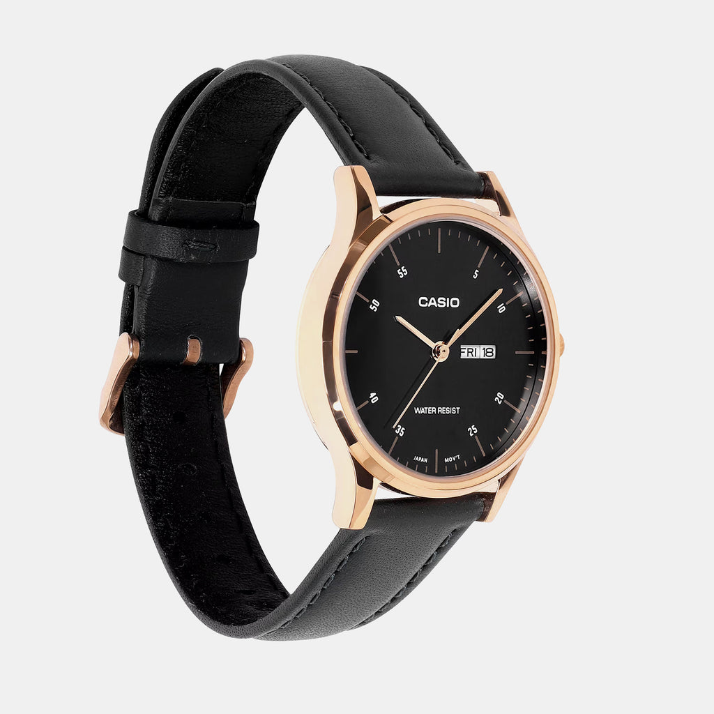 Women Quartz Black Dial Analog Leather Watch A2510