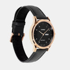 Women Quartz Black Dial Analog Leather Watch A2510
