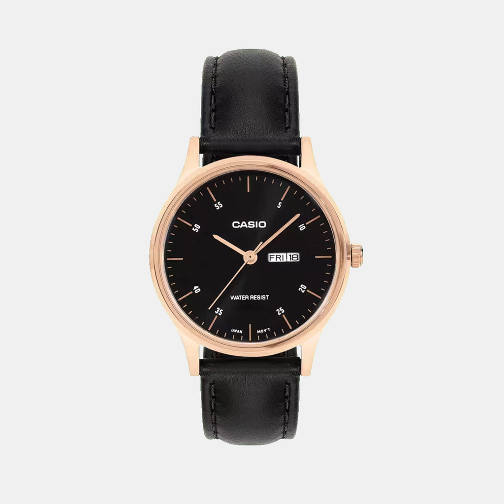 Women Quartz Black Dial Analog Leather Watch A2510