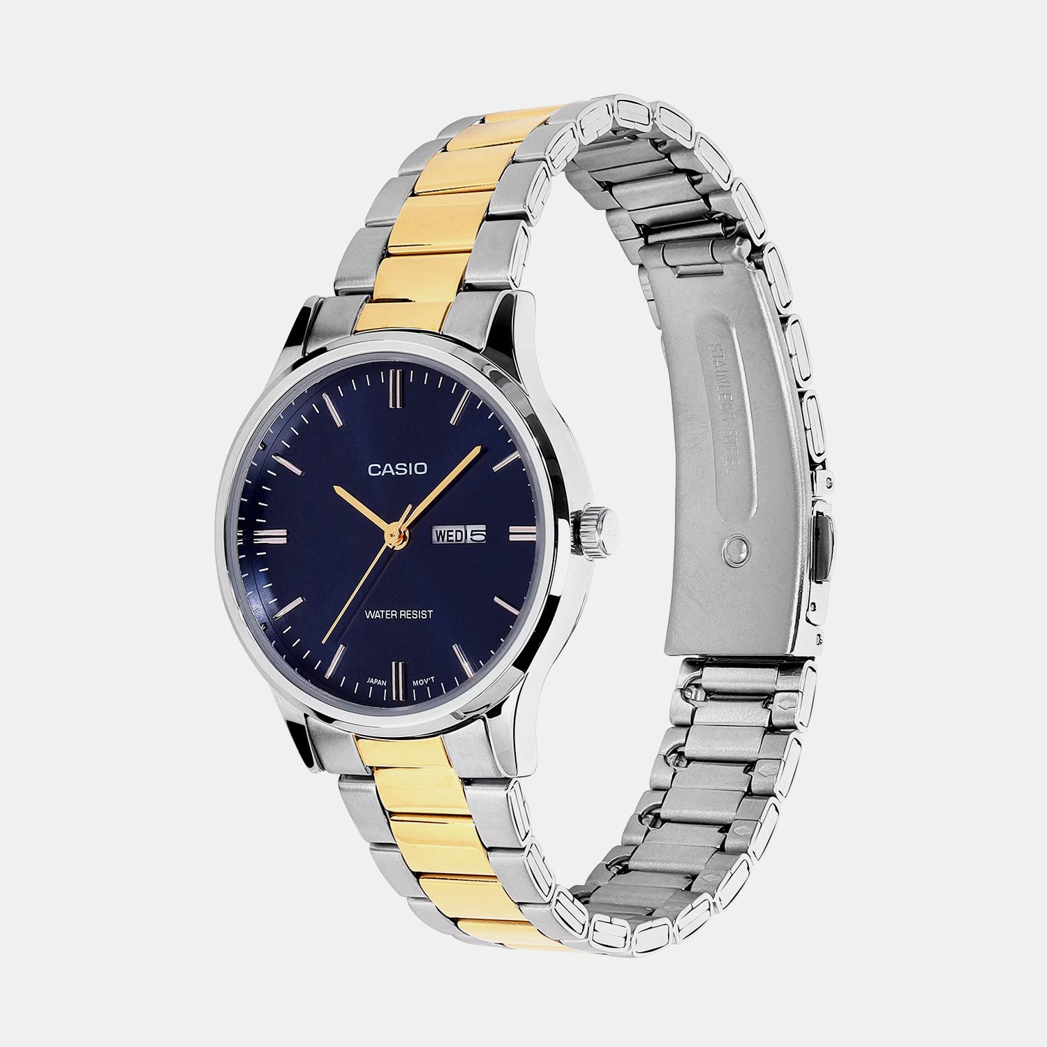 Women Quartz Green Dial Analog Stainless Steel Watch A2512