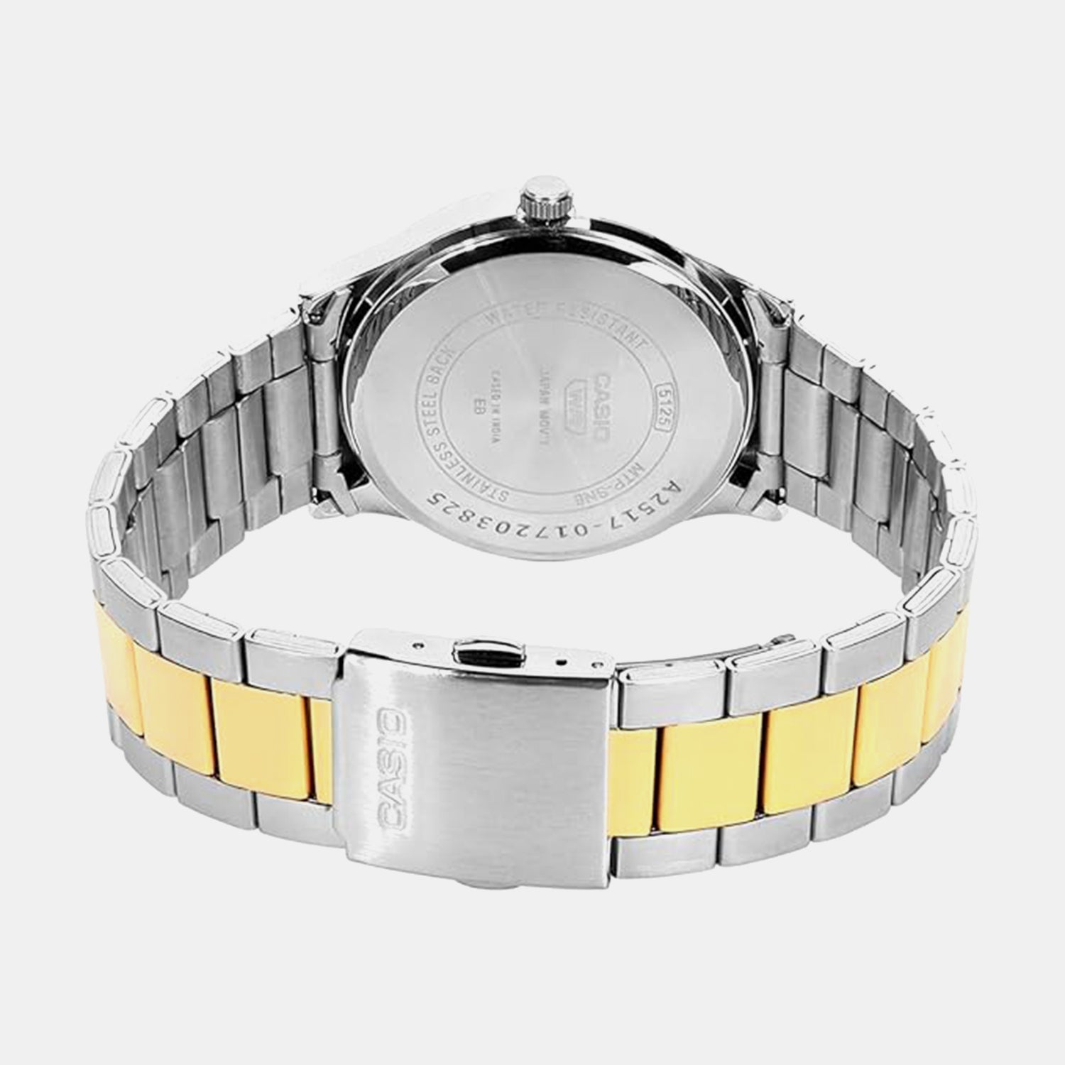 Men Quartz Blue Dial Analog Stainless Steel Watch A2517