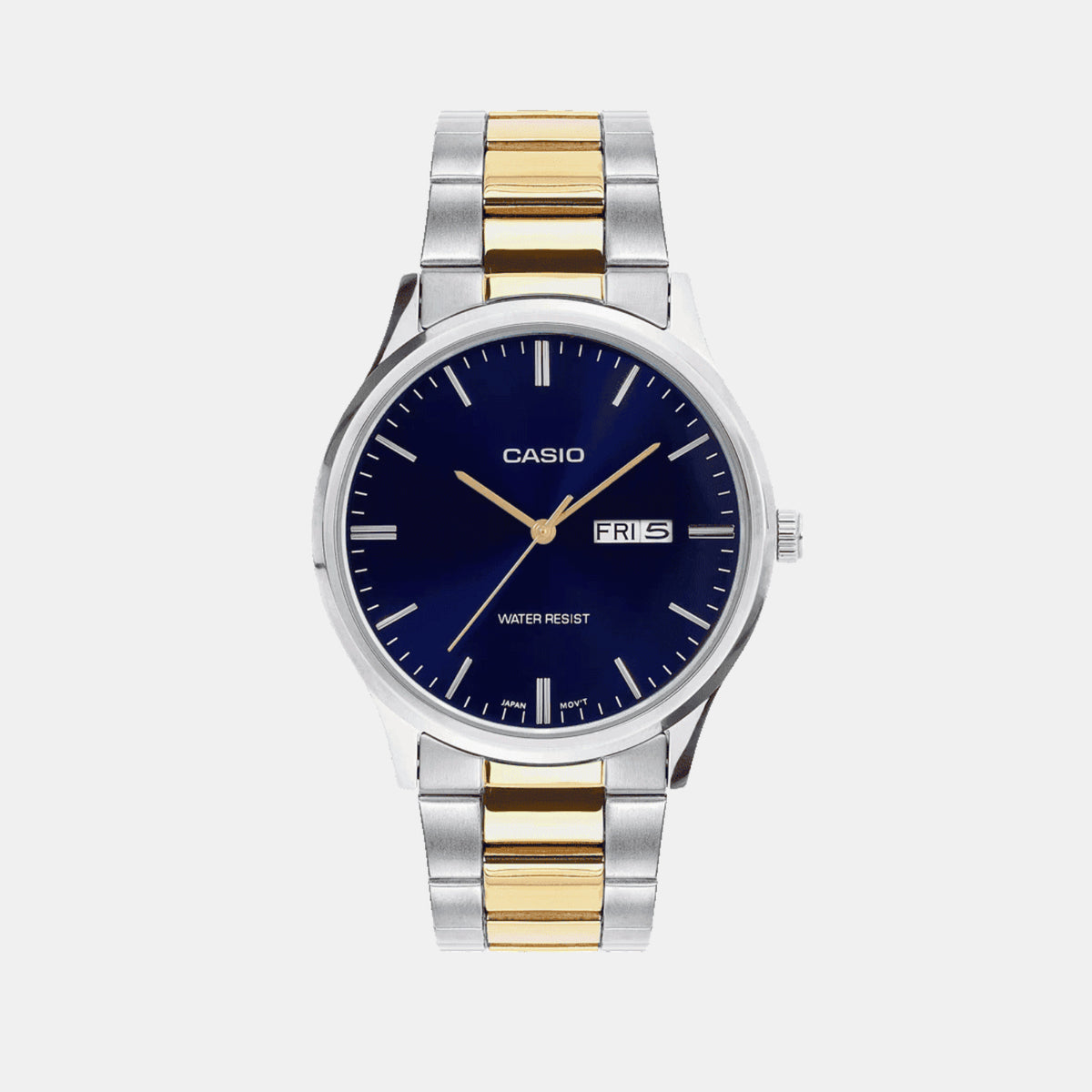 Enticer Men Quartz Blue Dial Analog Stainless Steel Watch A2517