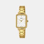 Enticer Women Quartz White Dial Analog Stainless Steel Watch A2520
