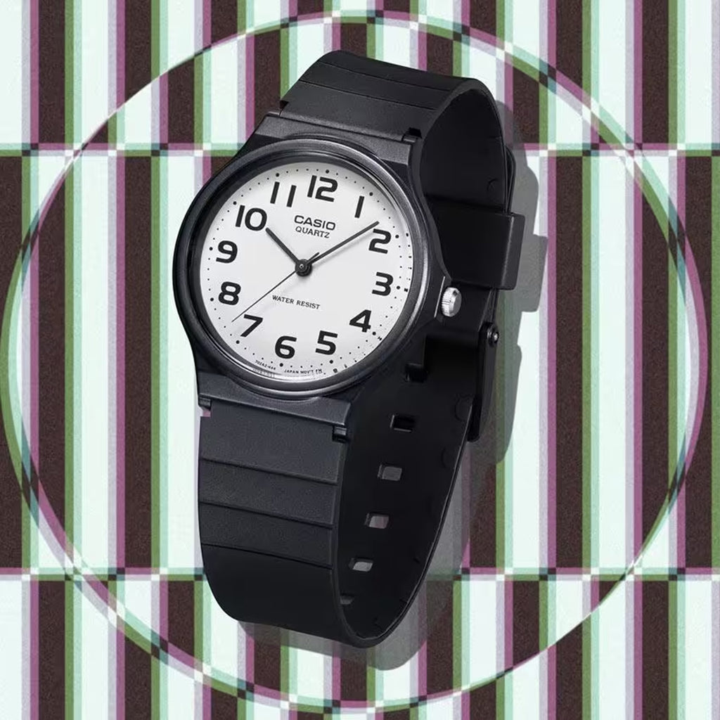 YOUTH Unisex Quartz White Dial Analog Resin Watch A2530