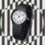 YOUTH Unisex Quartz White Dial Analog Resin Watch A2530