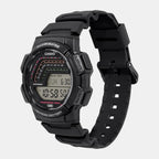 Men Quartz Clear Dial Digital Resin Watch A2532