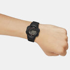 Men Quartz Clear Dial Digital Resin Watch A2532