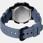 Men Quartz Clear Dial Digital Resin Watch A2533