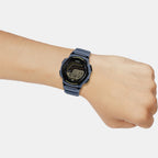 Men Quartz Clear Dial Digital Resin Watch A2533