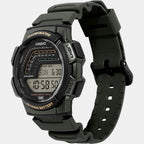Men Quartz Clear Dial Digital Resin Watch A2534