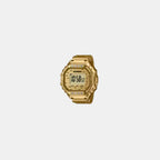 Unisex CRW-001 Series Quartz Gold Dial Digital Stainless Steel Watch A2560