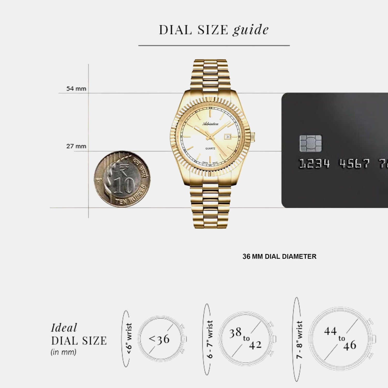 Women Quartz Champagne Dial Analog Stainless Steel Watch A3090.1111QXL