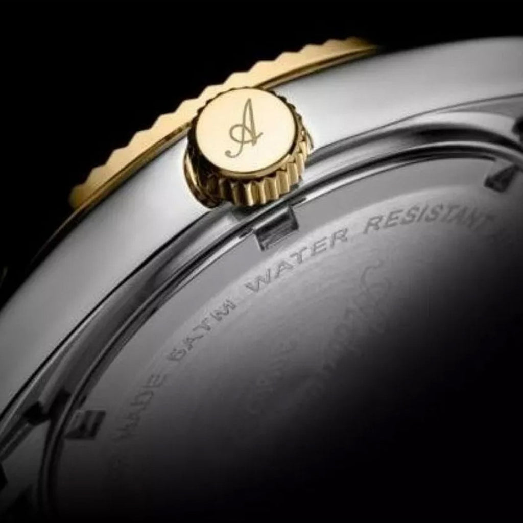 Women Quartz Champagne Dial Analog Stainless Steel Watch A3090.2111QXL