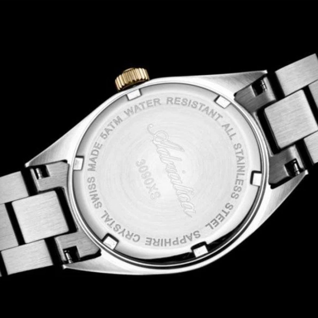 Women Quartz Champagne Dial Analog Stainless Steel Watch A3090.2111QXL