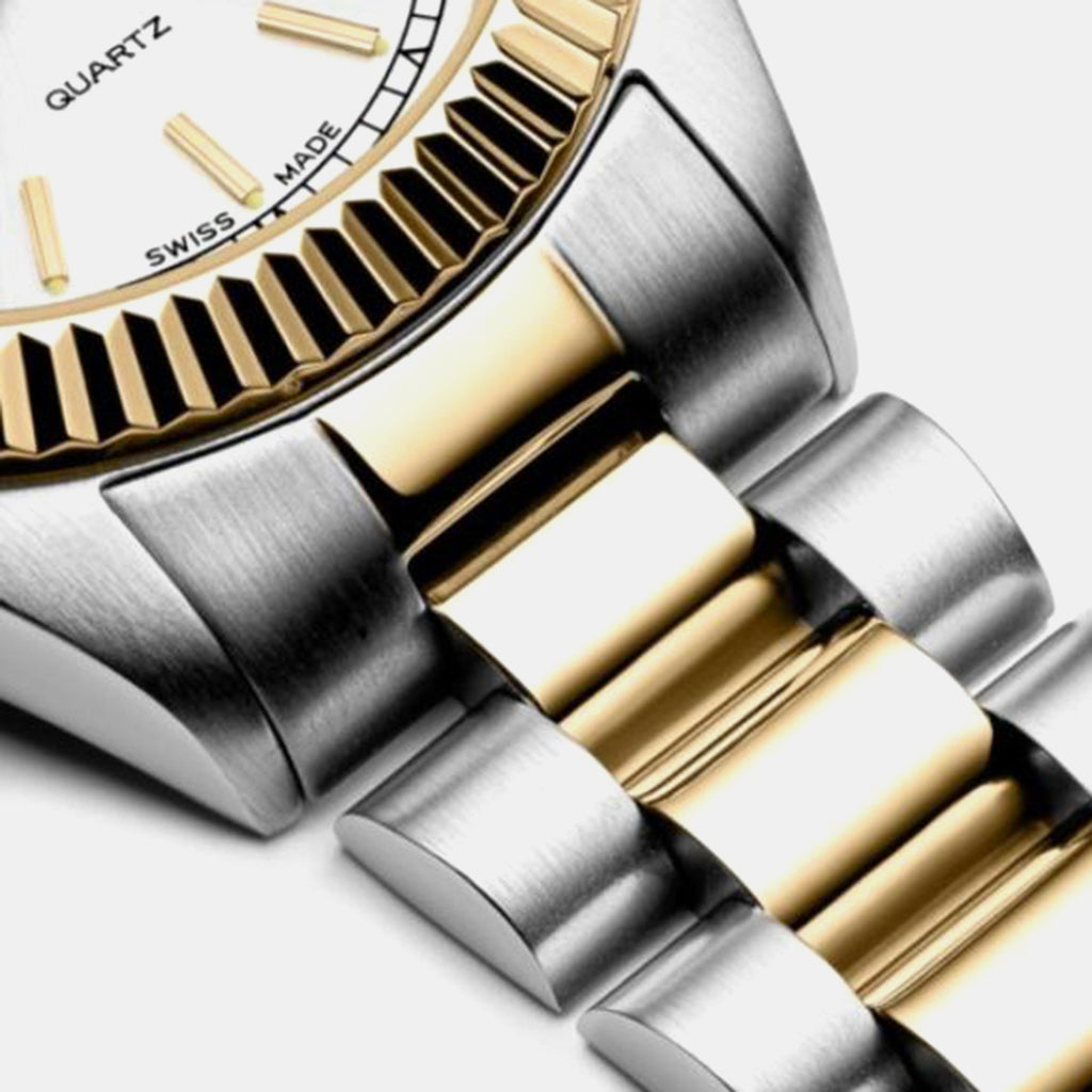 Women Quartz Silver Dial Analog Stainless Steel Watch A3090.2113QXL