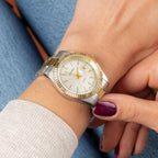 Women Quartz Silver Dial Analog Stainless Steel Watch A3090.2113QXL