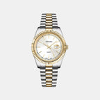 Women Quartz Silver Dial Analog Stainless Steel Watch A3090.2113QXL