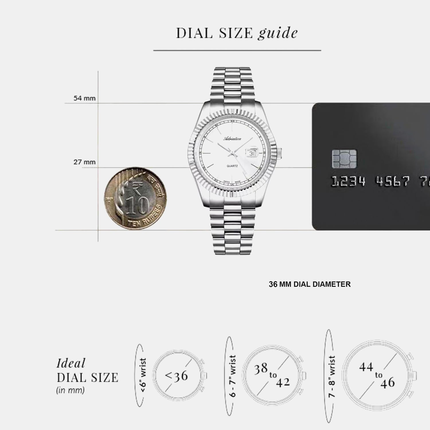 Women Quartz Silver Dial Analog Stainless Steel Watch A3090.5113QXL
