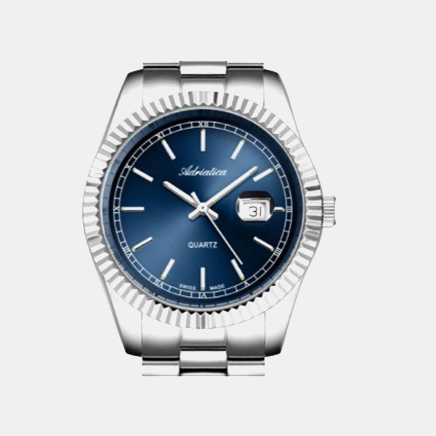 Women Quartz Blue Dial Analog Stainless Steel Watch A3090.5115QXL
