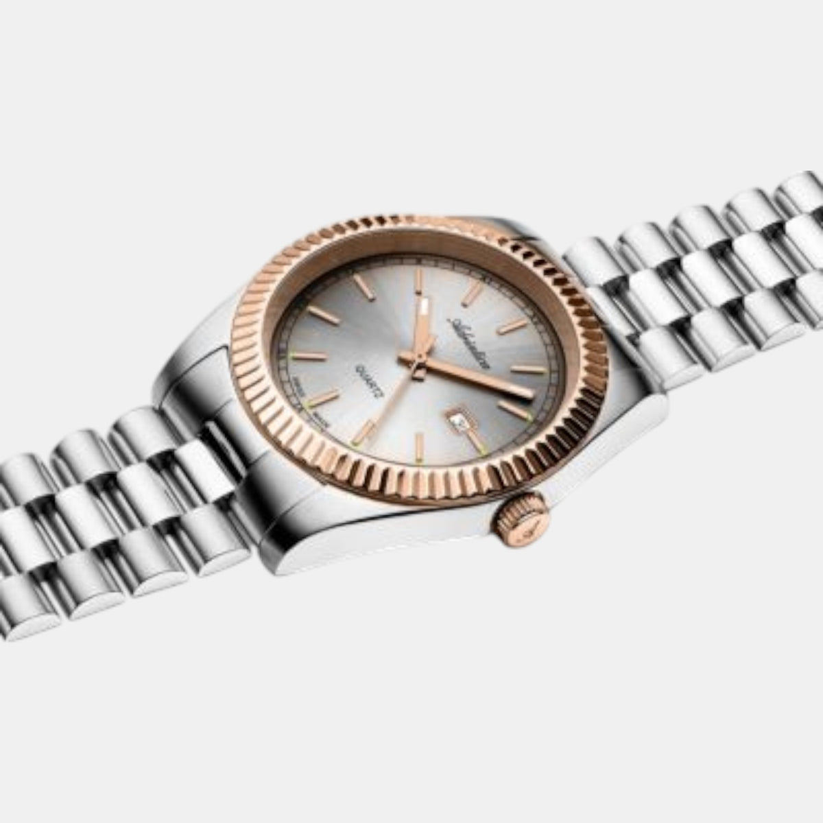 Adriatica Women Quartz Grey Dial Analog Stainless Steel Watch A3090.R117QXL-3
