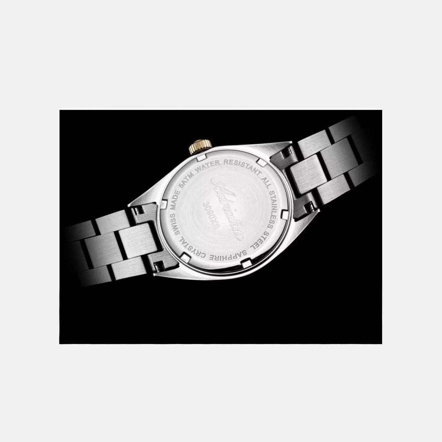 Women Quartz Silver Dial Analog Stainless Steel Watch A3090.2113QXL