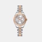 Women Quartz Grey Dial Analog Stainless Steel Watch A3090.R117Q
